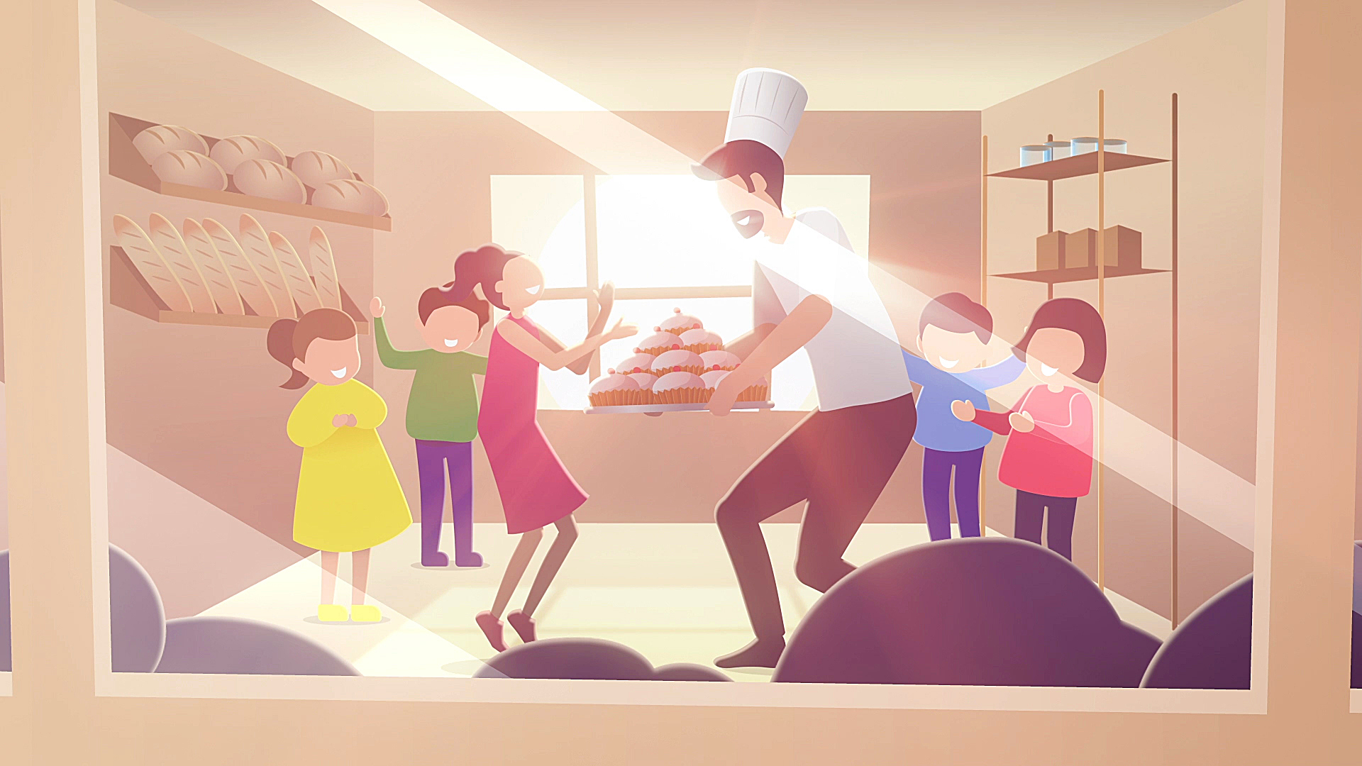 ‘The Baker & The Robot’ 2d Explainer Animation